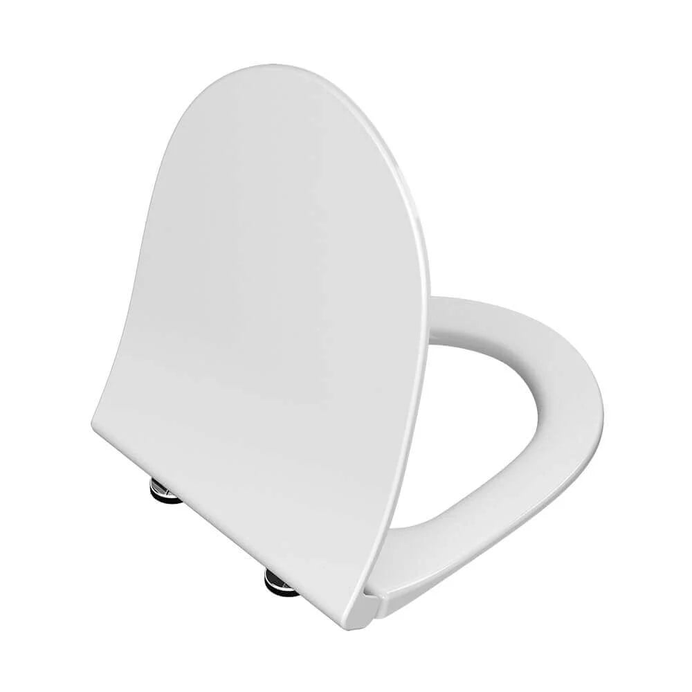 NETOS | Set sanitari sospesi Bianco Opaco WC E BIDET rimless con coprivaso incluso