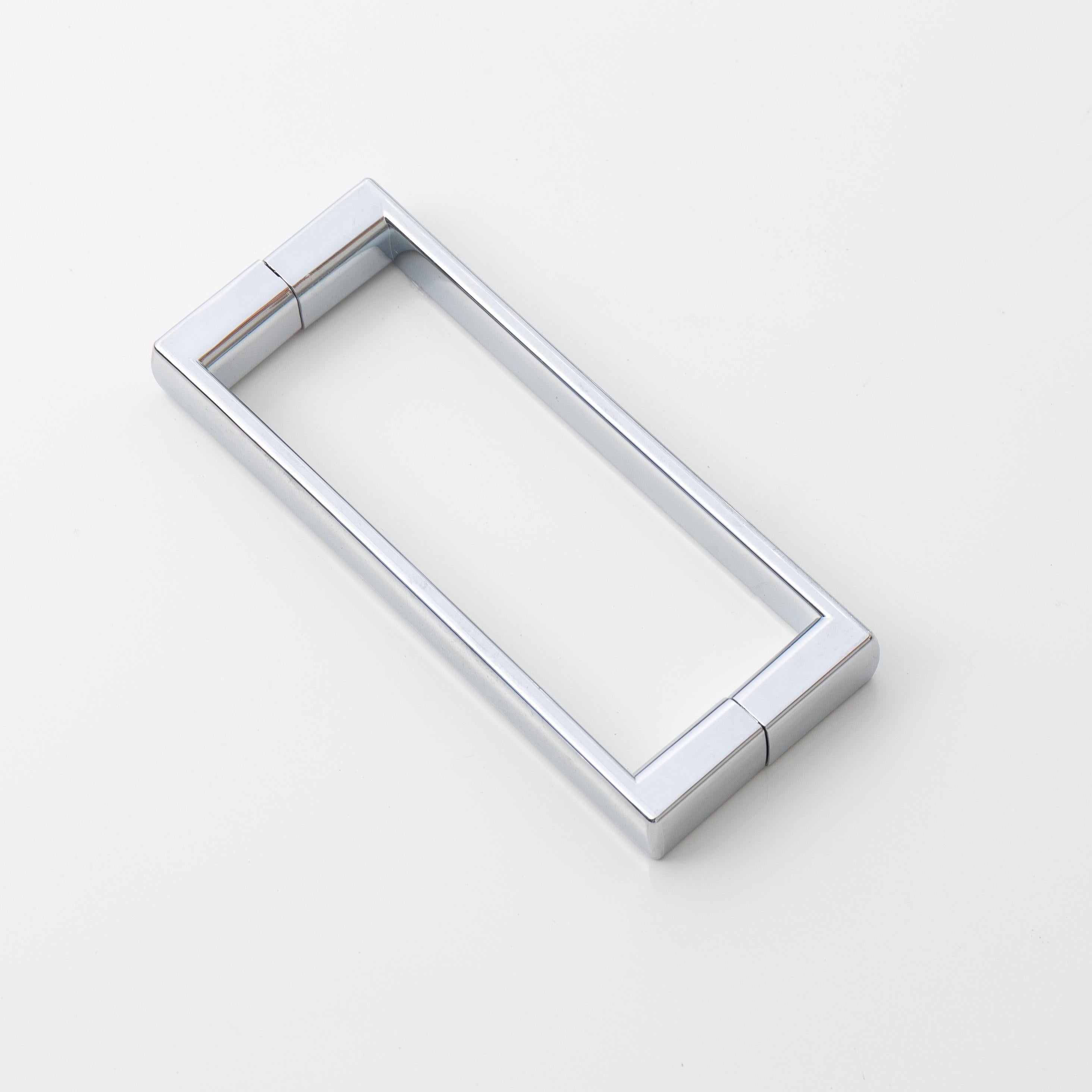 ADVANCE 6MM | Porta battente 90cm in cristallo trasparente h195