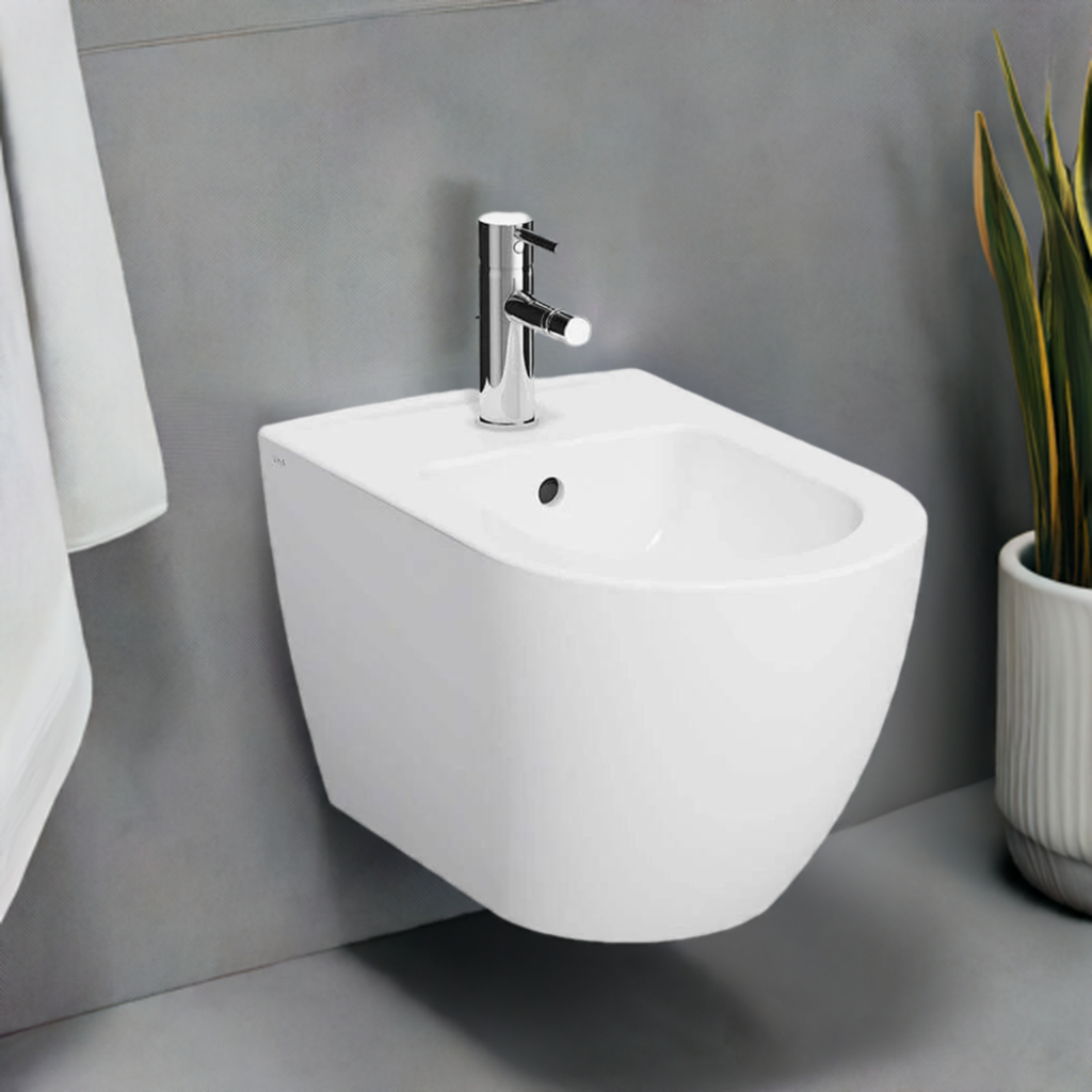 ROUND | Bidet sospeso bianco
