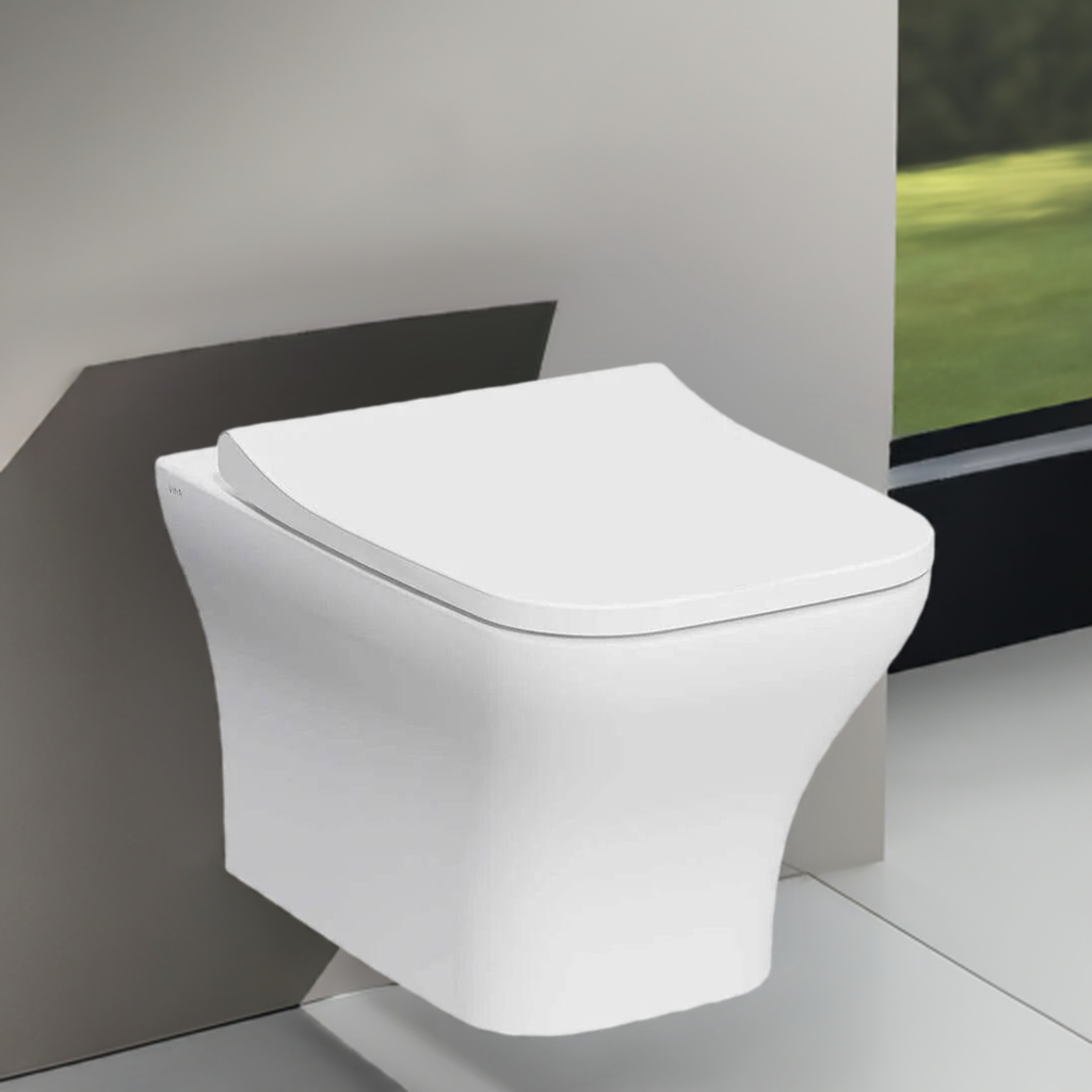 SQUARE | Wc rimless Sospeso