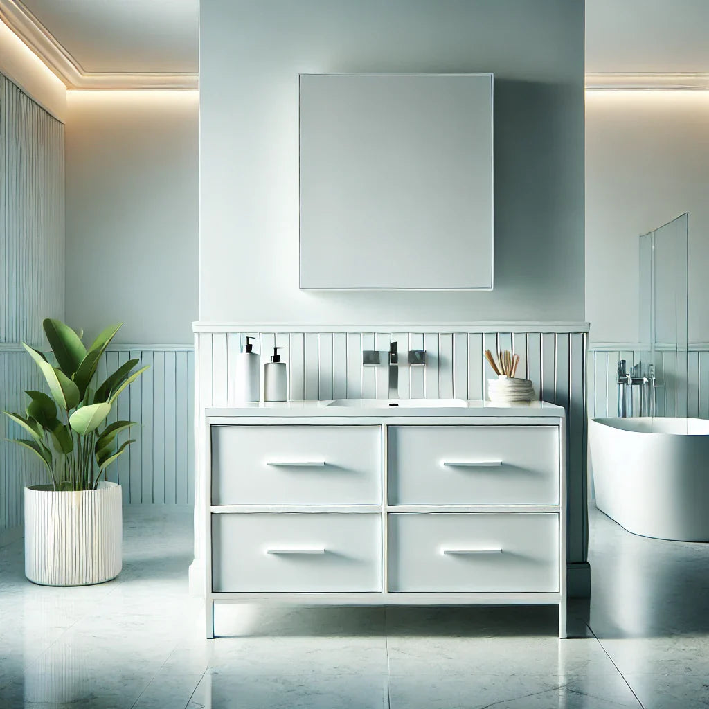 Mobili bagno a terra