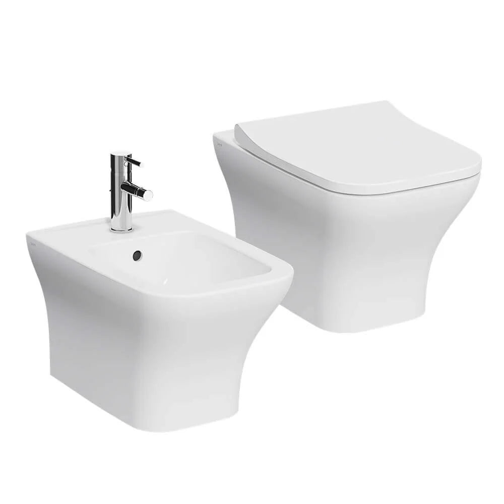 SQUARE | Set sanitari filo muro Sospesi