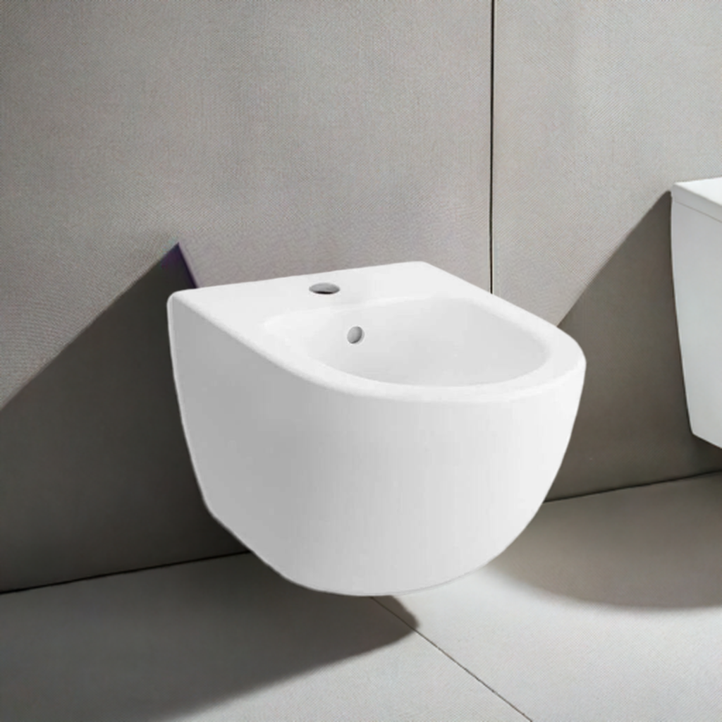 NETOS | Bidet sospeso bianco opaco