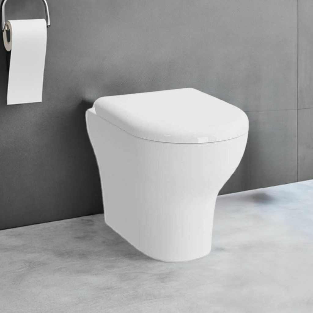 ZEN | Wc Filo Muro 2024 in ceramica bianca